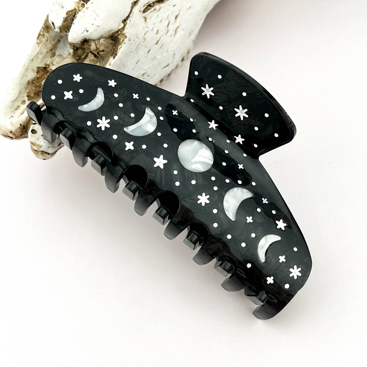Moon Phases Hair Claw Clip