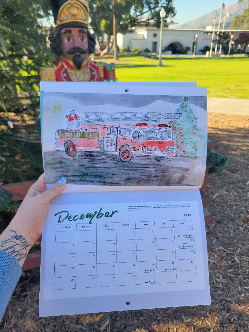 2026 Monrovia Moments Wall Calendar