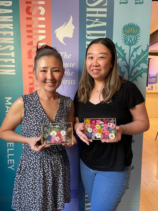 Workshop - 07/13/2025 - Pressed Flower Picture Frame Art