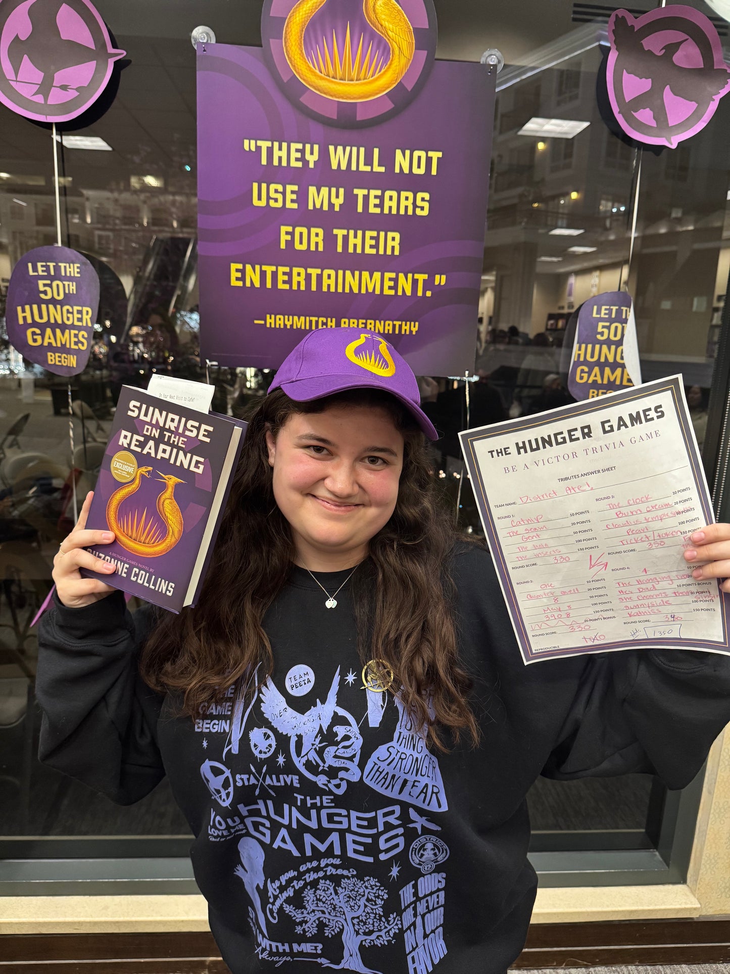 May-August 2025 – The Hunger Games Book Club with Ava (5-Part Series)