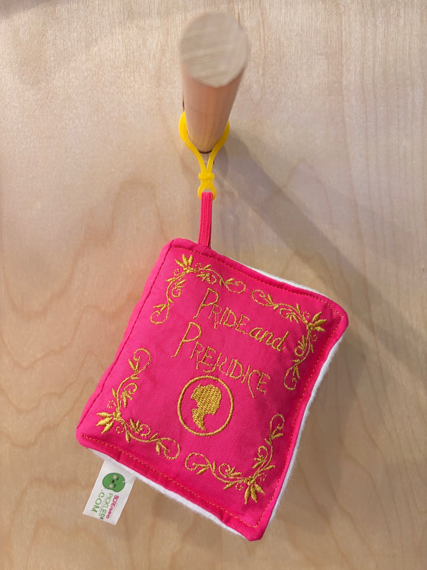 Handmade Book Bag Charm