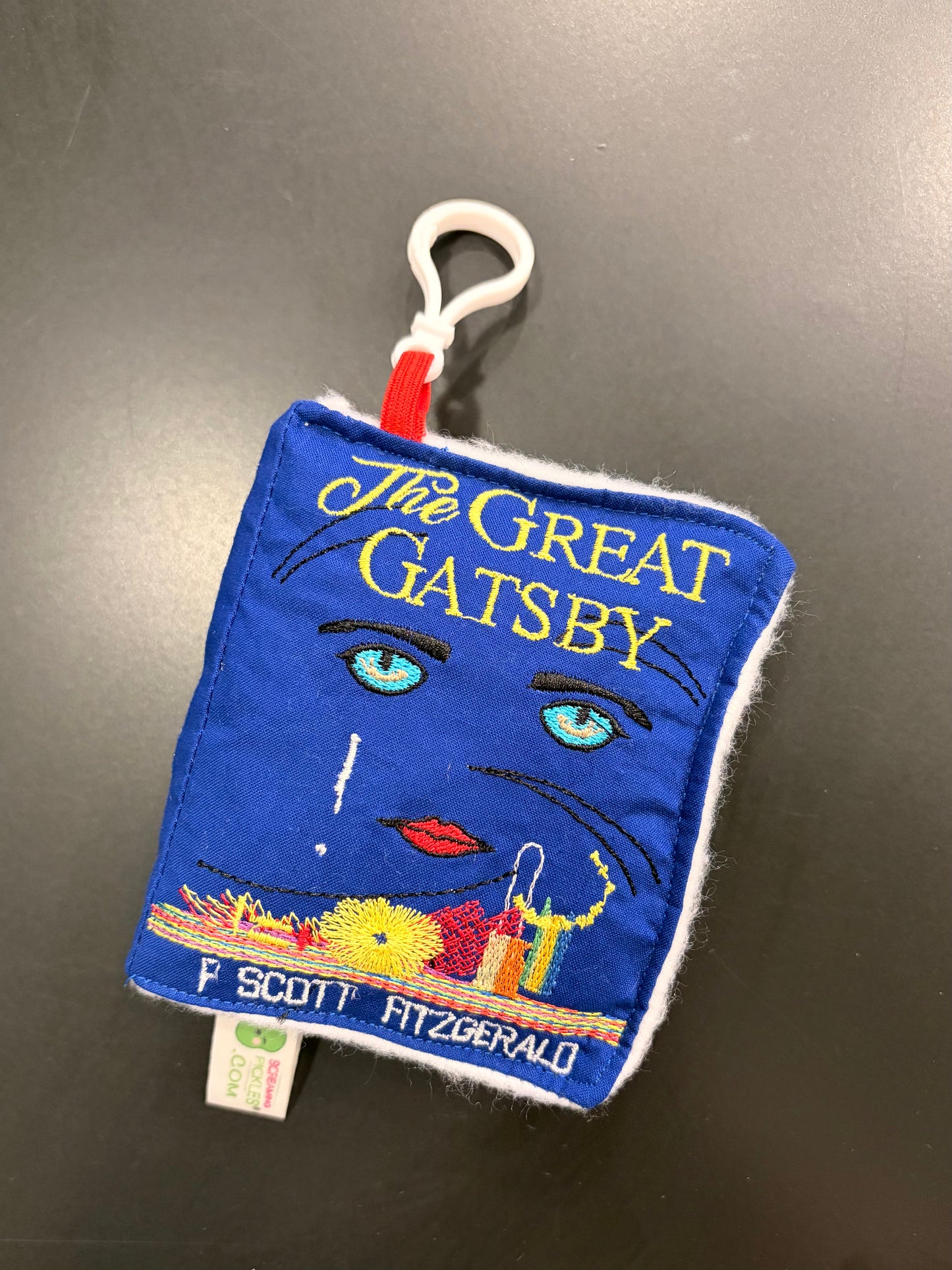 Handmade Book Bag Charm