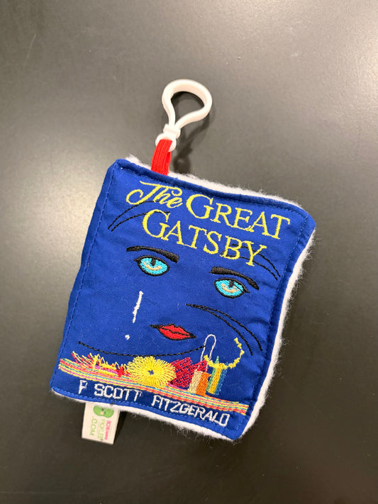 Handmade Book Bag Charm