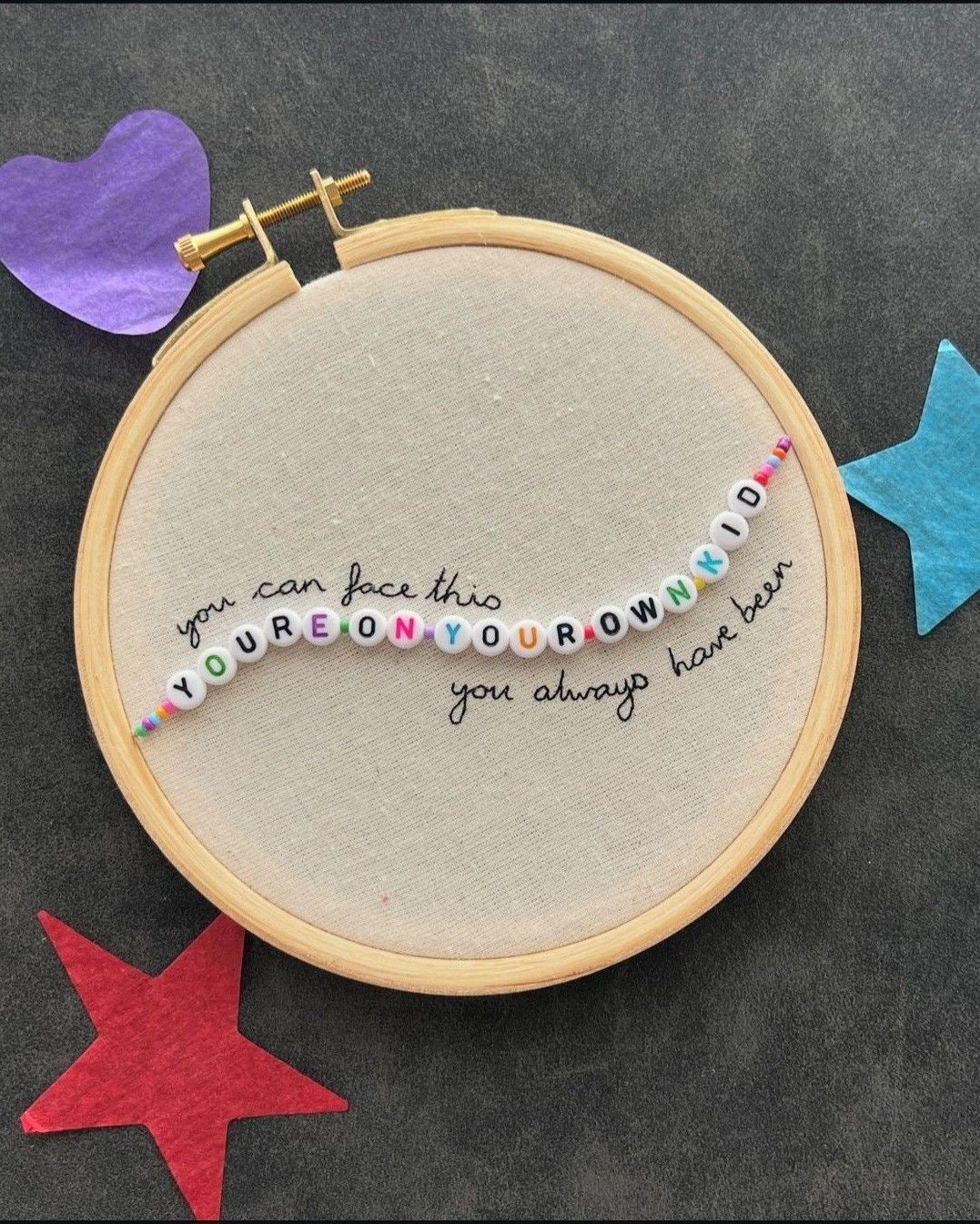 Workshop - 06/14/2025 - Embroidery Hoop Beaded Art