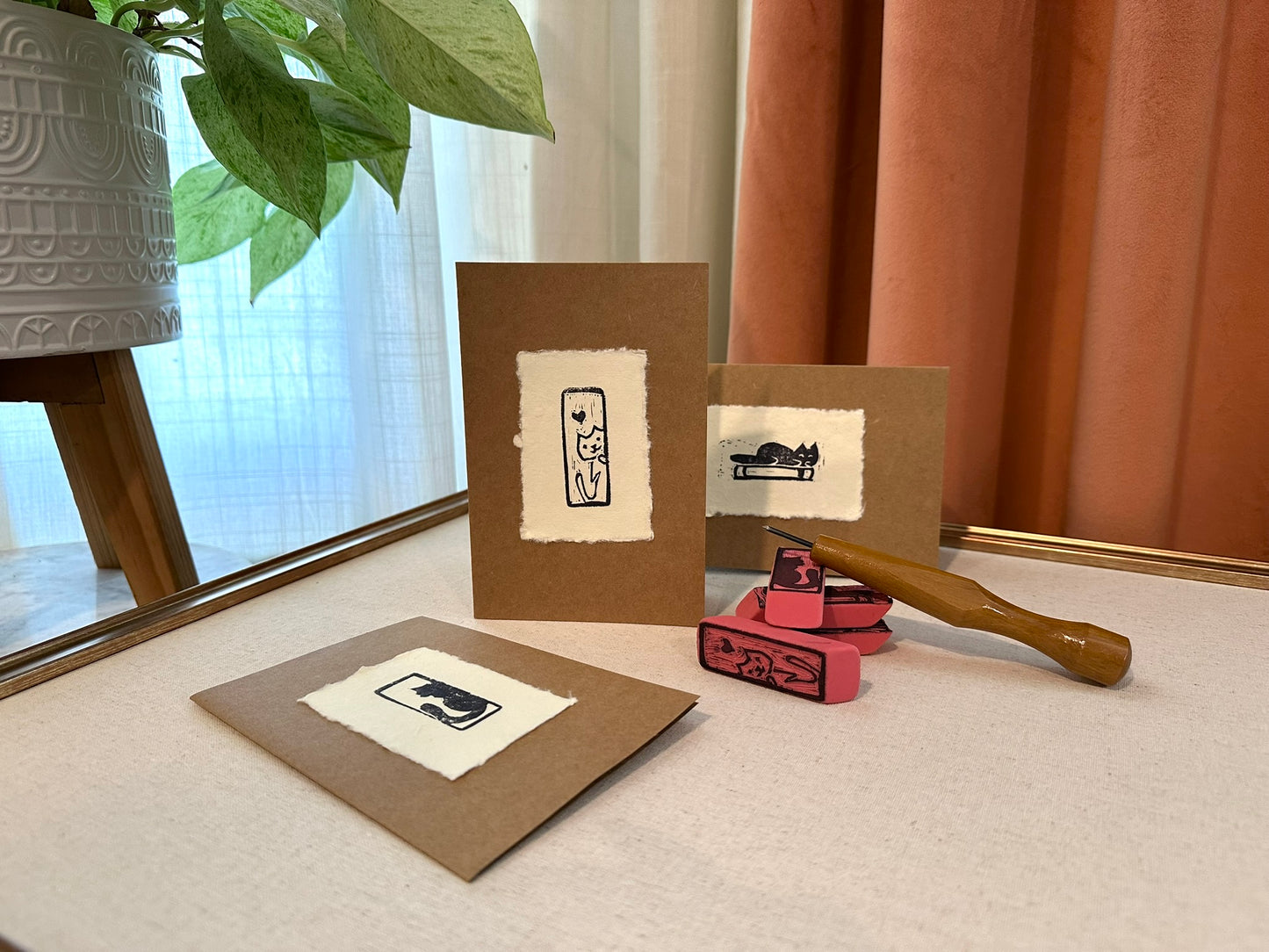 Workshop - 05/01/2026 - Eraser Stamp Workshop with Figment & Fable