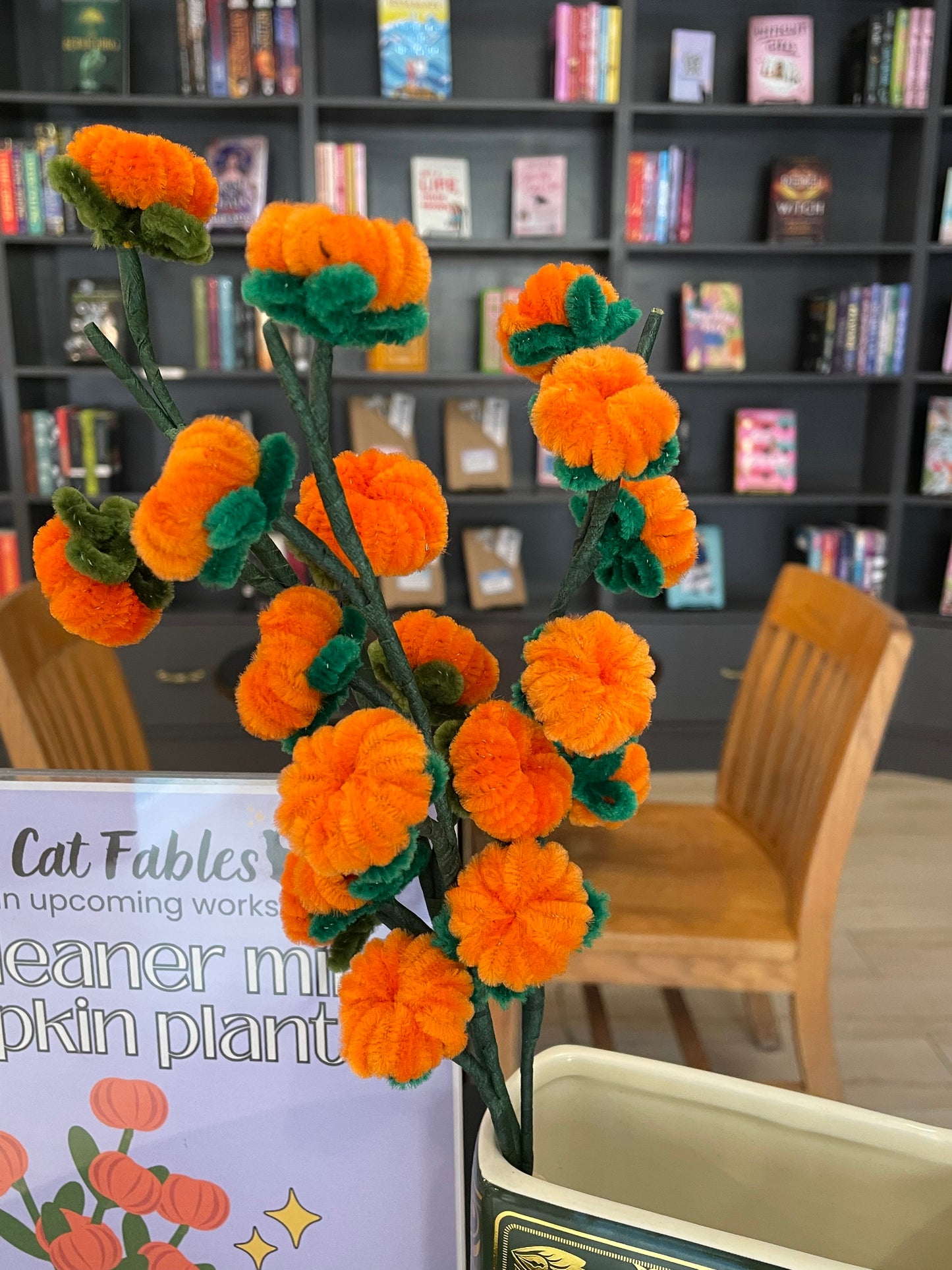 Workshop - 09/20/2025 - Pipe Cleaner Mini Pumpkin Plant