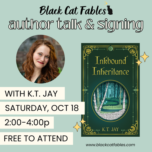 10/18/2025 - Inkbound Inheritance: Author Talk with KT Jay