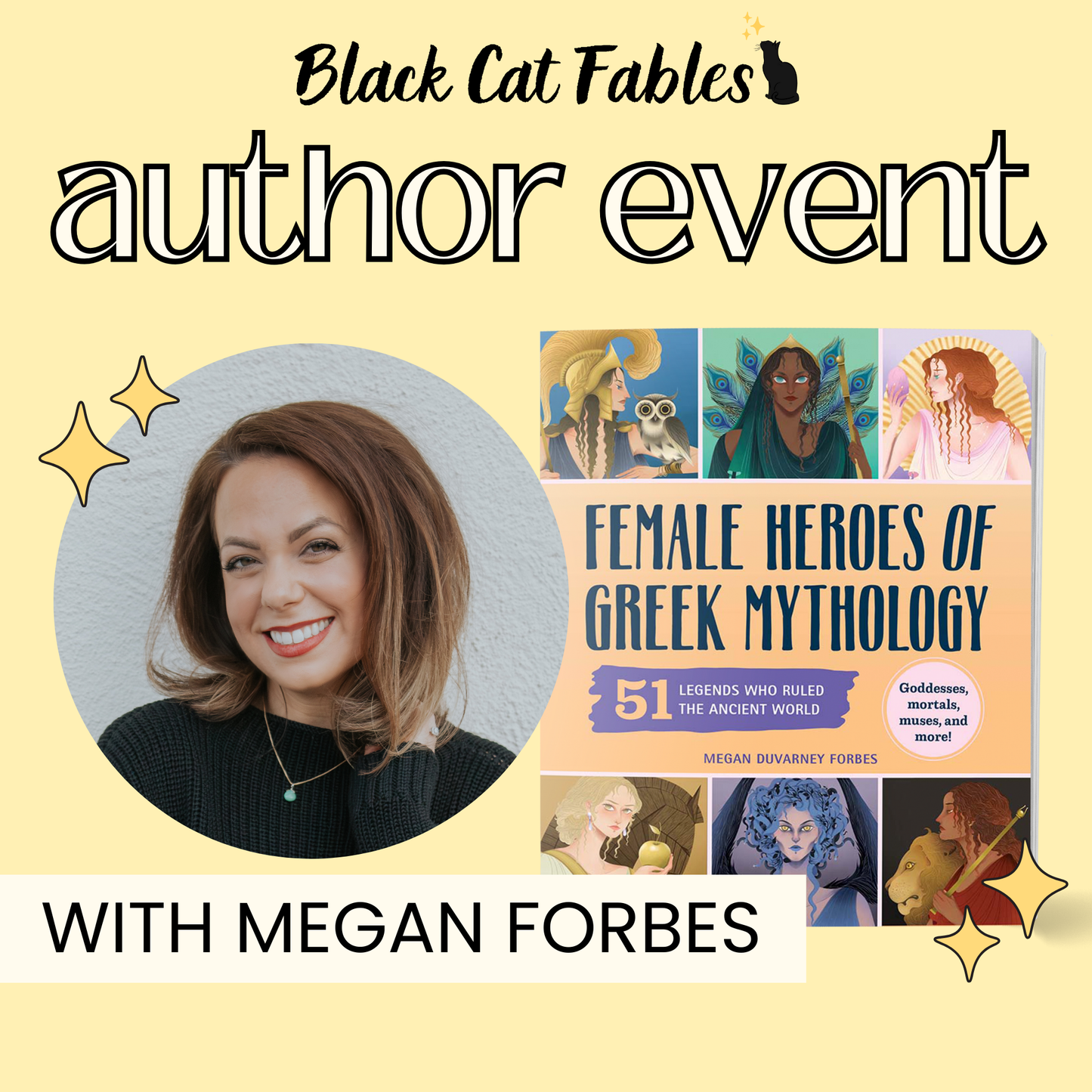 02/07/2026 - Female Heroes of Greek Mythology: Author Event with Megan Forbes