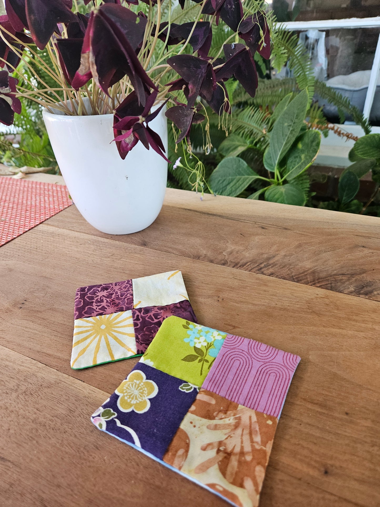 08/26/2026 - Hand-Sewn Patchwork Coasters
