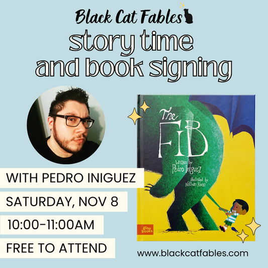 11/08/2025 - The Fib: Story Time & Book Signing with Pedro Iniguez
