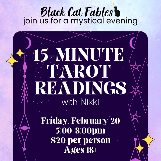 02/20/2026 – 15-Minute Tarot Readings with Nikki