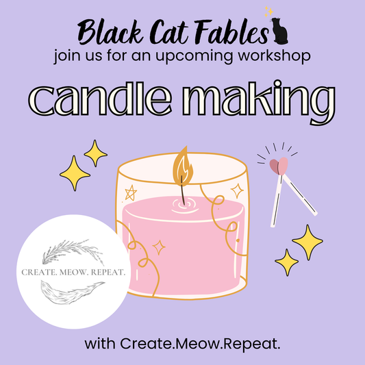 Workshop - 08/02/2025 - Candle Making with Create.Meow.Repeat.