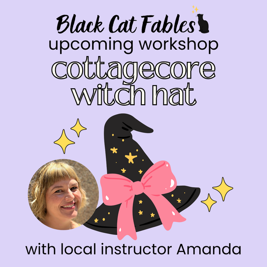 10/04/2026 - Sew a Cottagecore Witch Hat