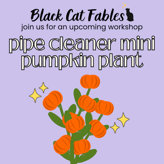 Workshop - 09/20/2025 - Pipe Cleaner Mini Pumpkin Plant