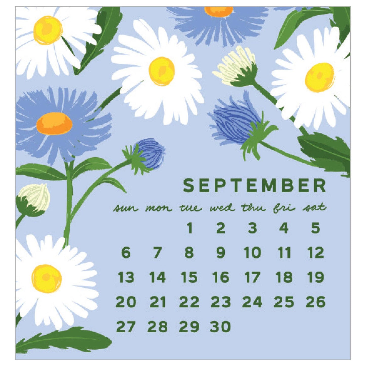 2026 Blossom Mini Calendar