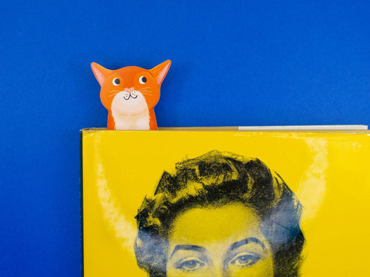 Cat Die-Cut Bookmark