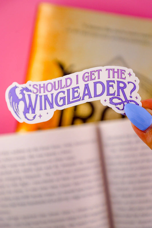 Should I Get The Wingleader Sticker