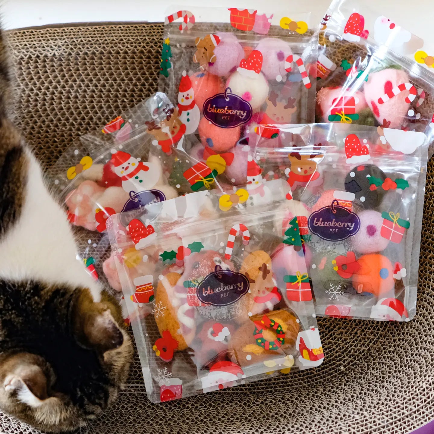 Handmade Wool Felt Cat Toy