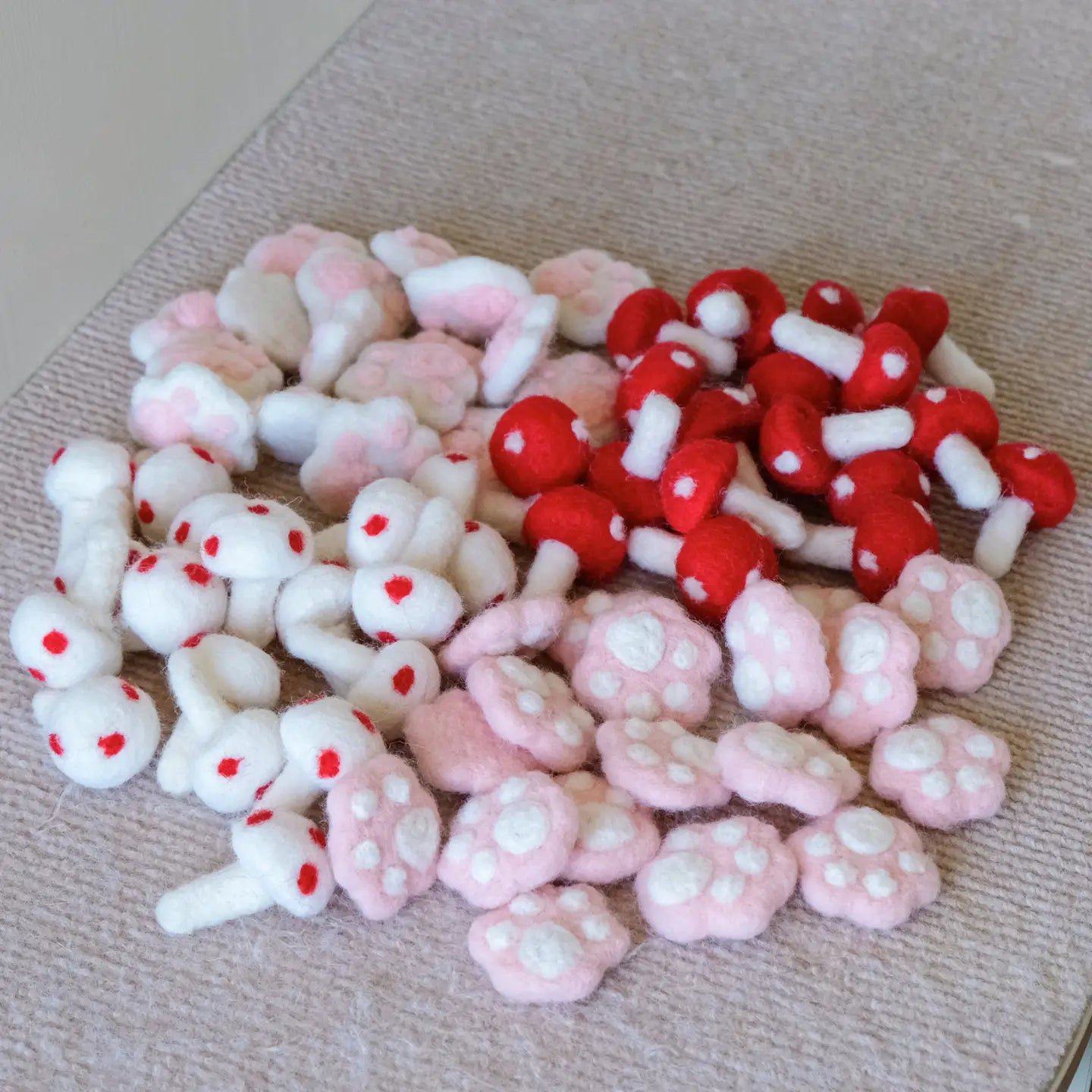 Handmade Wool Felt Cat Toy