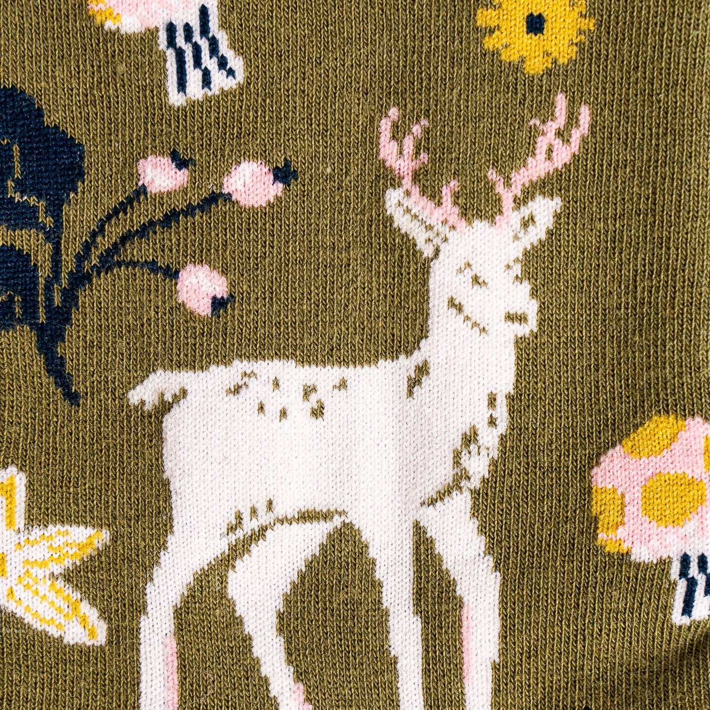 I See You Over Deer Crew Socks