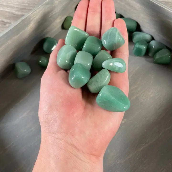 Tumbled Crystal - Green Aventurine