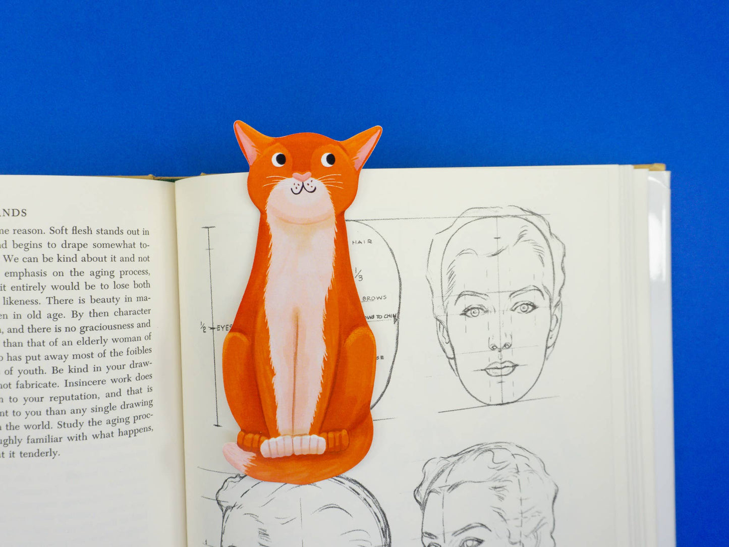 Cat Die-Cut Bookmark