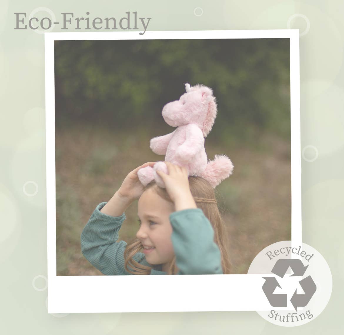 World's Softest 10 inch - Lushee Unity Unicorn Rose Plush