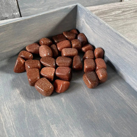 Tumbled Crystal - Goldstone