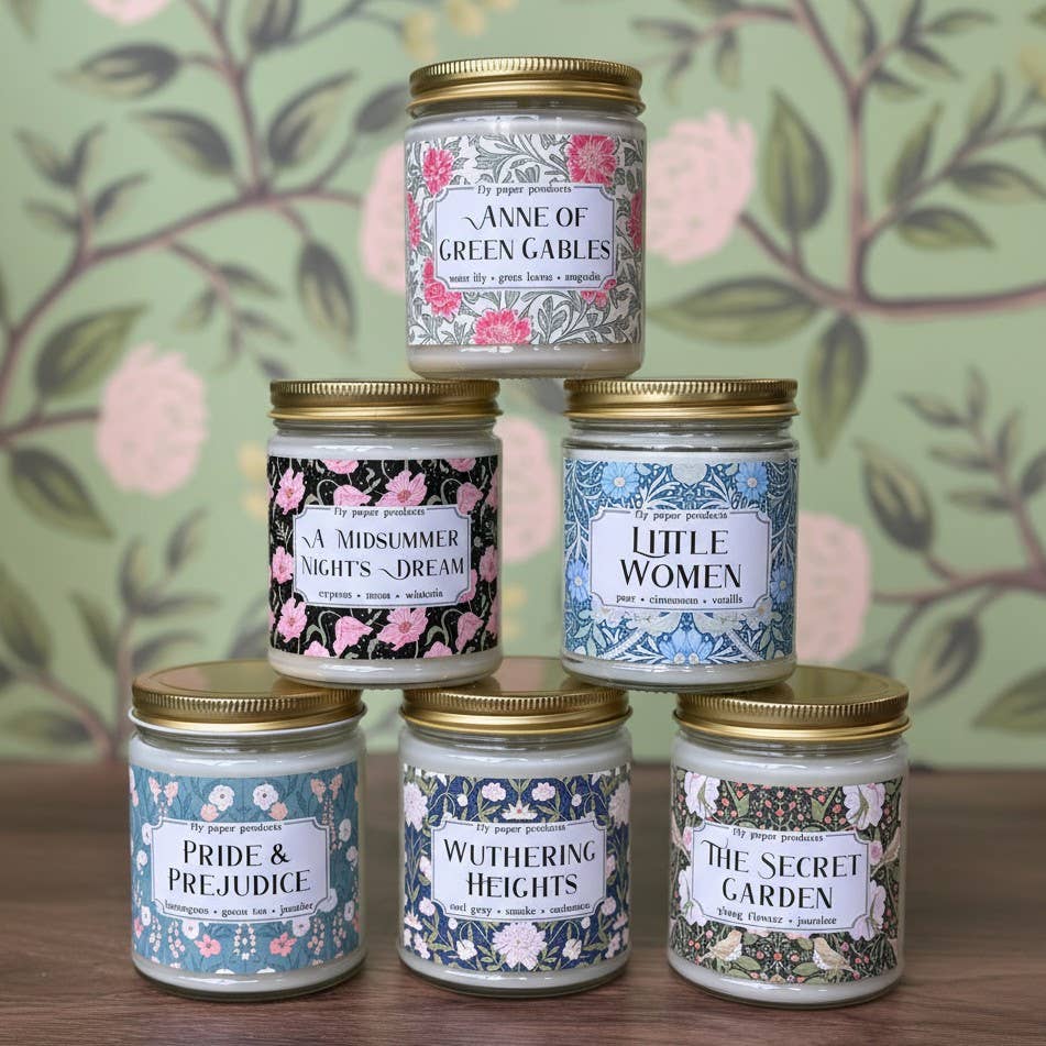 Pride and Prejudice Classic William Morris Collection Candle