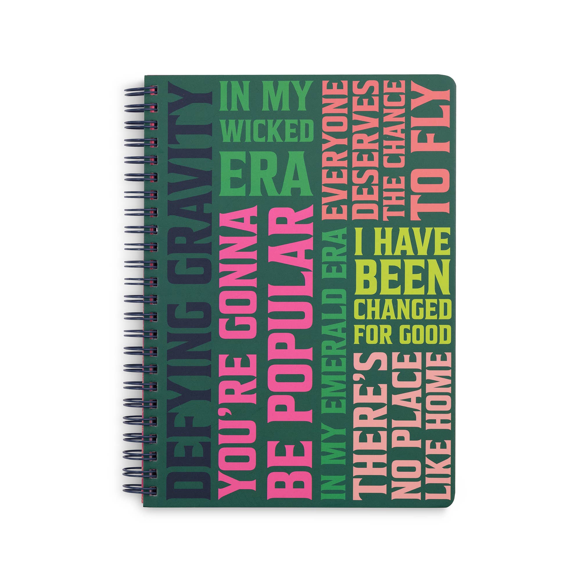 Wicked Mini Notebook, Wicked Word Cloud – Black Cat Fables