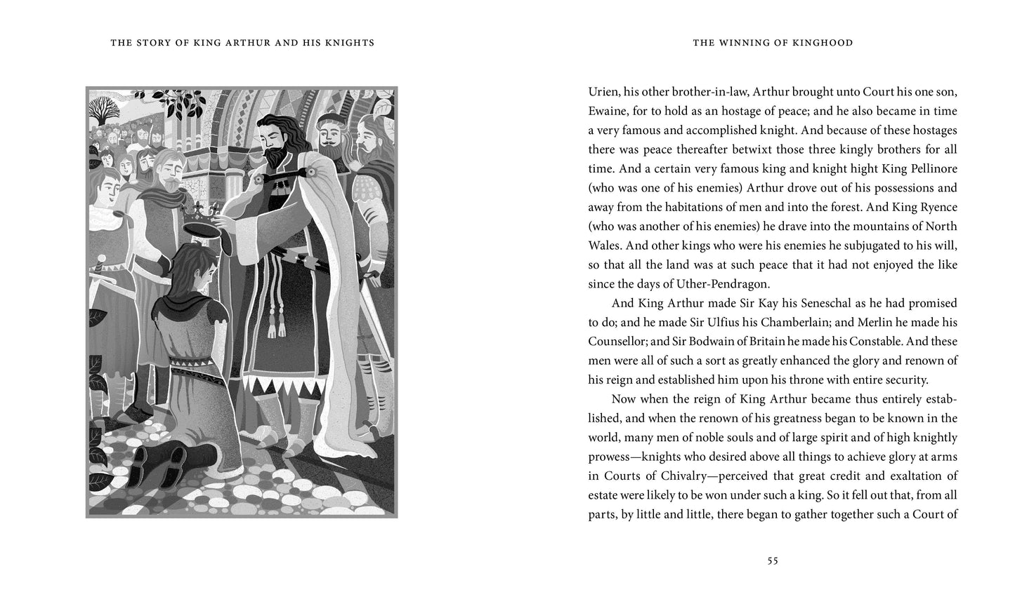 The Story of King Arthur and His Knights (Children's Signature Clothbound Editions)