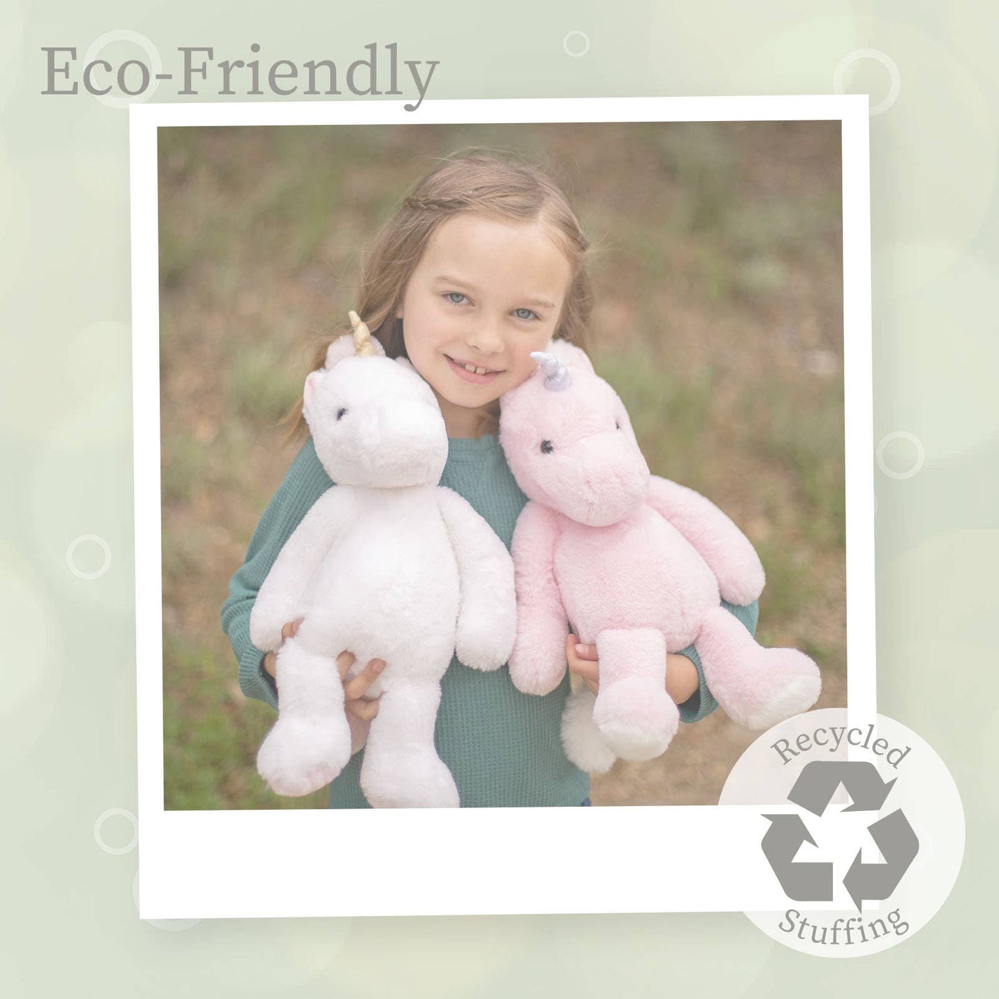 World's Softest Lushee 16 inch - Unity White Unicorn Plush