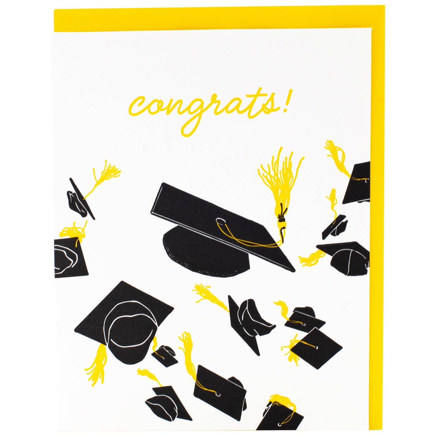 Cap Toss Graduation Card