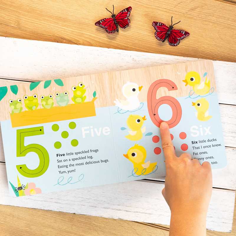 Touch and Trace: 1, 2, 3 Count with Me by Editors of Silver Dolphin Books