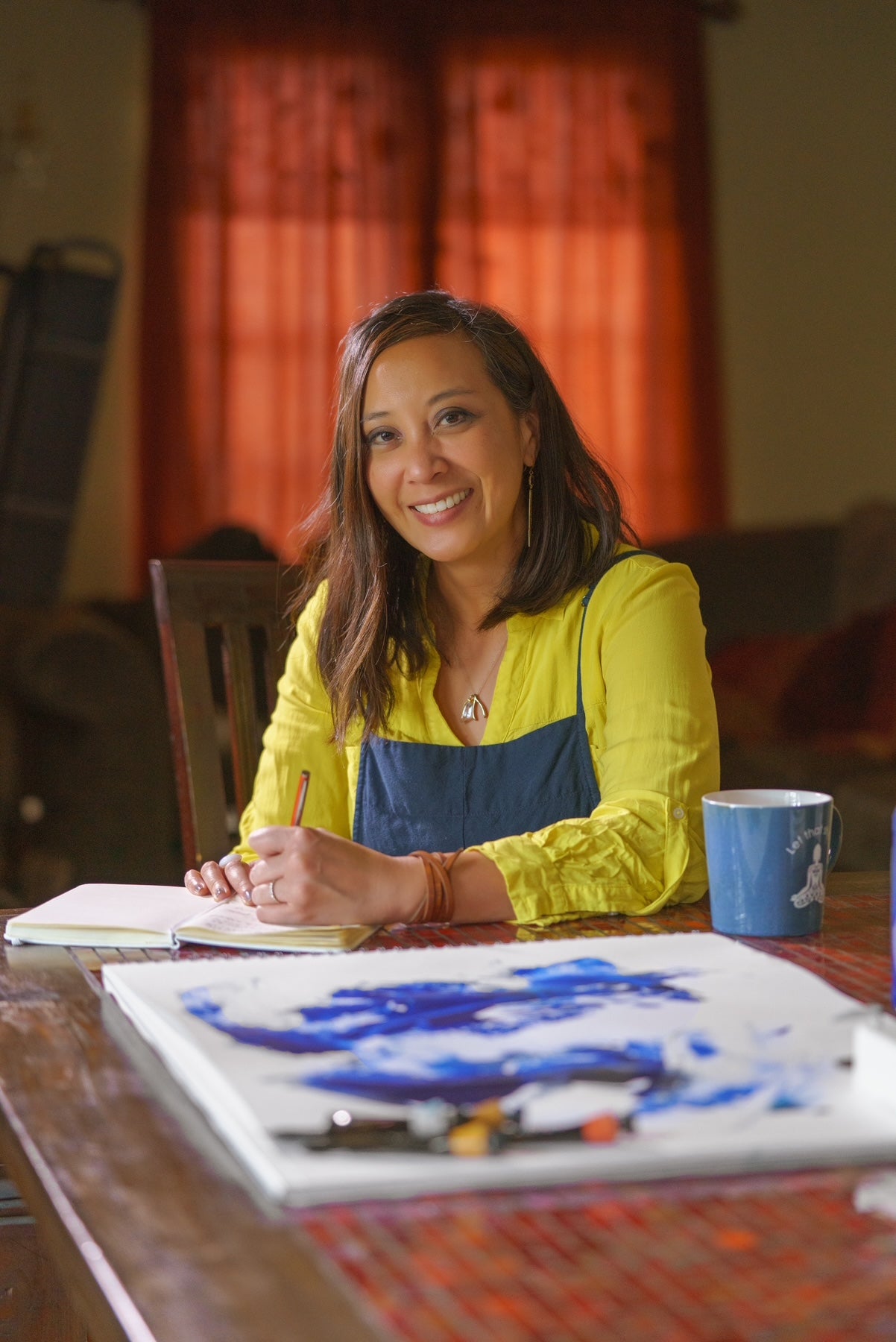 Workshop - 10/05/2025 - Calming Totemic Watercolor Painting