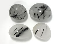 Tumbled Crystal - Tourmaline Quartz