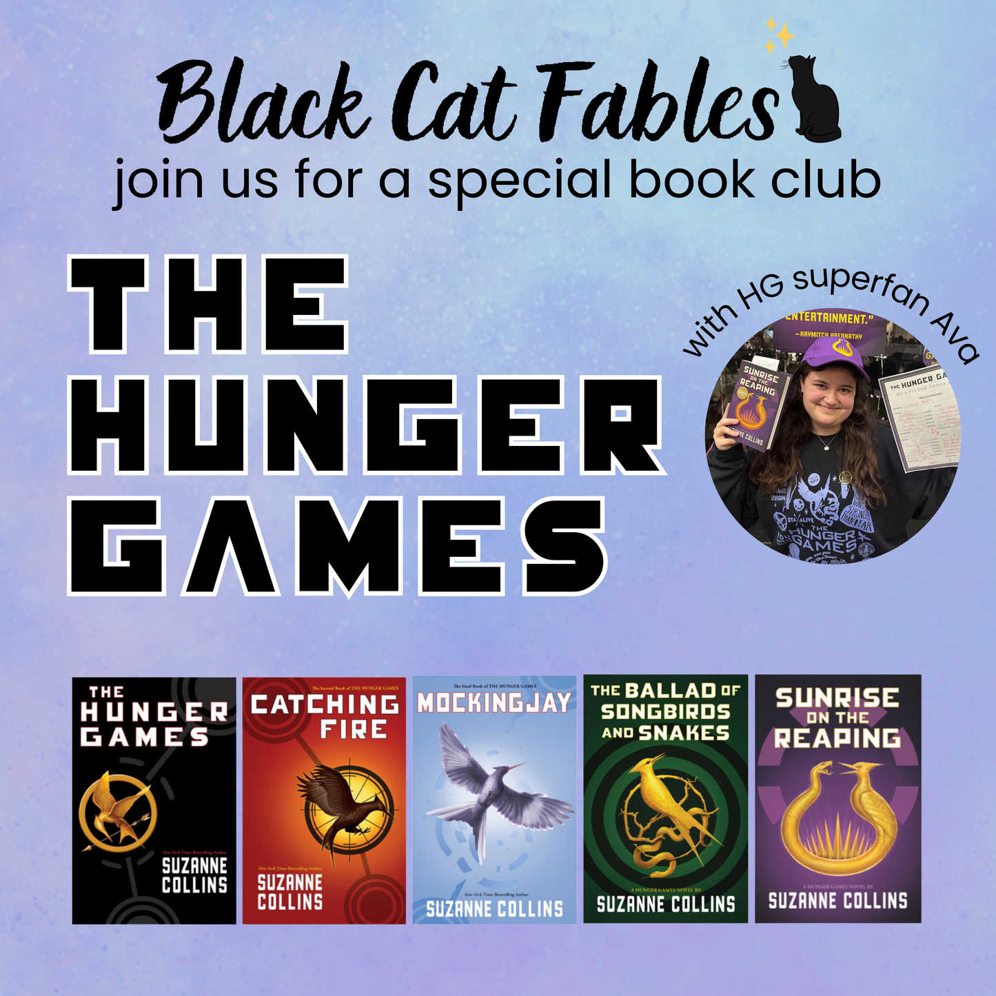 May-August 2025 – The Hunger Games Book Club with Ava (5-Part Series)